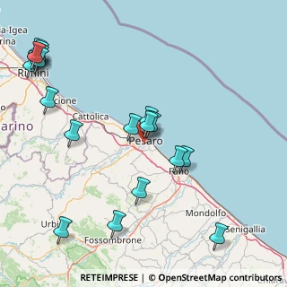 Mappa Via Fabio Filzi, 61122 Pesaro PU, Italia (21.34842)