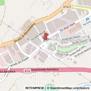 Mappa Via degli Abeti, 300, 61122 Pesaro, Pesaro e Urbino (Marche)