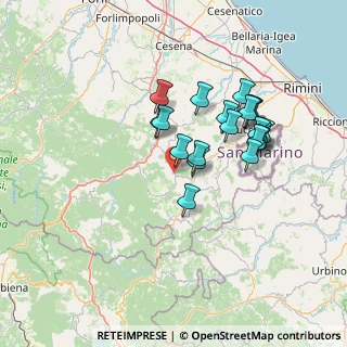 Mappa Via Circonvallazione, 47863 Novafeltria RN, Italia (12.543)