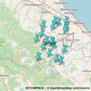 Mappa Via Circonvallazione, 47863 Novafeltria RN, Italia (11.75579)