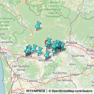 Mappa Piazza A. Gramsci, 51017 Pescia PT, Italia (9.8155)