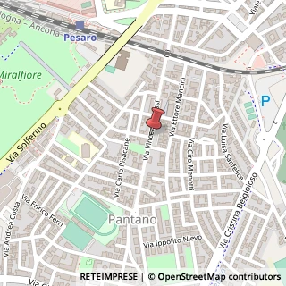 Mappa Via rossi vincenzo 5, 61100 Pesaro, Pesaro e Urbino (Marche)