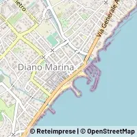 Karte Diano Marina