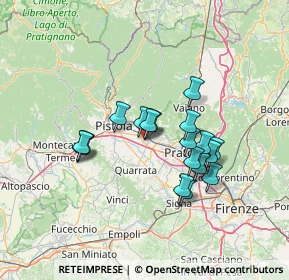 Mappa Via Bruno Buozzi, 51031 Agliana PT, Italia (11.65474)