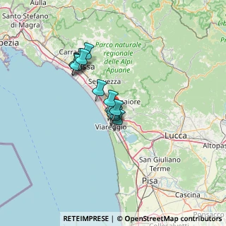 Mappa Via dei Fabbri, 55041 Capezzano Pianore LU, Italia (10.01231)