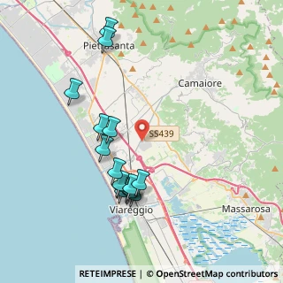 Mappa Via dei Fabbri, 55041 Capezzano Pianore LU, Italia (4.01533)