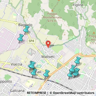 Mappa Via Umberto Ridolfi, 59100 Prato PO, Italia (1.52455)