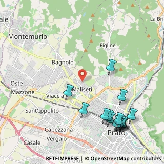 Mappa Via Umberto Ridolfi, 59100 Prato PO, Italia (2.79438)
