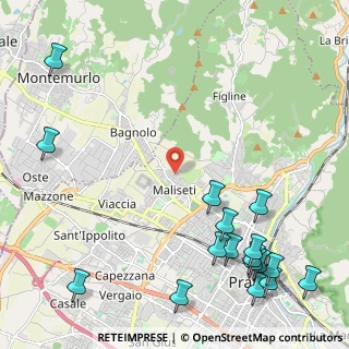 Mappa Via Umberto Ridolfi, 59100 Prato PO, Italia (3.22412)