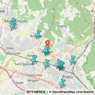 Mappa Via Umberto Ridolfi, 59100 Prato PO, Italia (2.35167)