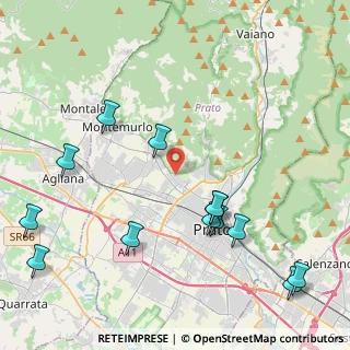 Mappa Via Umberto Ridolfi, 59100 Prato PO, Italia (5.24615)