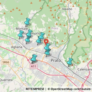 Mappa Via Umberto Ridolfi, 59100 Prato PO, Italia (3.54727)
