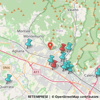 Mappa Via Umberto Ridolfi, 59100 Prato PO, Italia (4.73273)