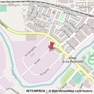 Mappa Via Jesi, 3, 61122 Jesi, Ancona (Marche)