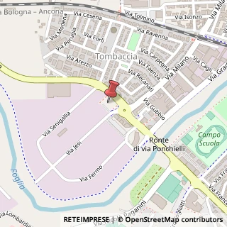 Mappa Via Y. A. Gagarin, 5, 61122 Pesaro, Pesaro e Urbino (Marche)