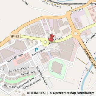 Mappa C.C. Rossini Center, 61122 Pesaro, Pesaro e Urbino (Marche)