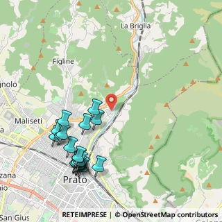 Mappa Via Giovanni Prati, 59100 Prato PO, Italia (2.4845)