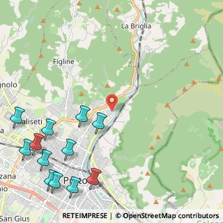 Mappa Via Giovanni Prati, 59100 Prato PO, Italia (3.20333)