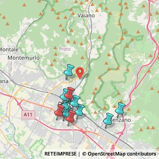 Mappa Via Giovanni Prati, 59100 Prato PO, Italia (4.34818)