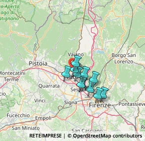 Mappa Via delle Sacca, 59100 Prato PO, Italia (9.31091)
