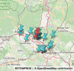 Mappa Via delle Sacca, 59100 Prato PO, Italia (9.435)