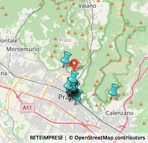 Mappa Via delle Sacca, 59100 Prato PO, Italia (2.83615)