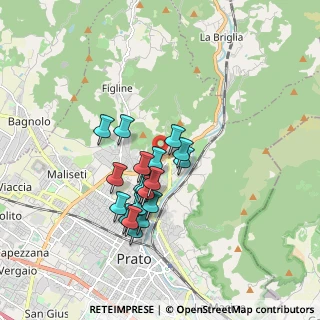 Mappa Via delle Sacca, 59100 Prato PO, Italia (1.4895)