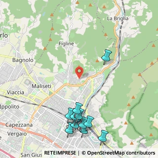 Mappa Via Per Il Monticello, 59100 Prato PO, Italia (2.79667)