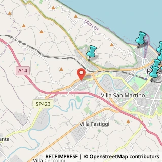 Mappa Vai Degli Abeti, 61122 Pesaro PU, Italia (3.91545)