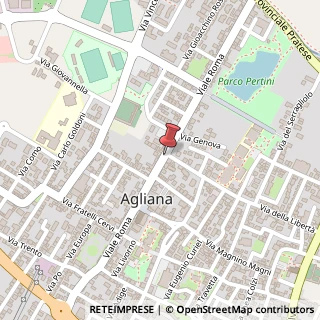 Mappa Via Roma, 91, 51031 Agliana, Pistoia (Toscana)