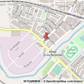 Mappa Via Sirolo, 61122 Pesaro, Pesaro e Urbino (Marche)