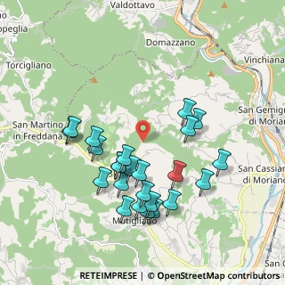 Mappa Via di Montecatino, 55100 Lucca LU, Italia (1.94167)