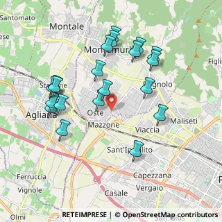 Mappa Via Parugiano di Sotto, 59013 Prato PO, Italia (2.031)