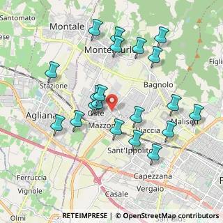 Mappa Via Parugiano di Sotto, 59013 Prato PO, Italia (1.978)