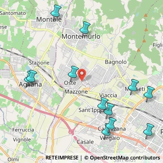Mappa Via Parugiano di Sotto, 59013 Prato PO, Italia (2.88167)