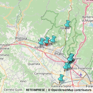 Mappa Via Parugiano di Sotto, 59013 Prato PO, Italia (8.75818)