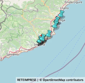 Mappa Strada Savoia, 18013 Diano Marina IM, Italia (7.73545)