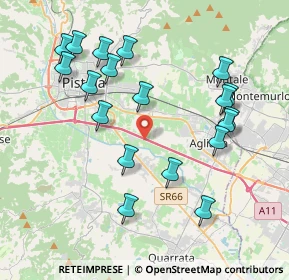 Mappa Via Bottaia, 51100 Pistoia PT, Italia (4.24053)