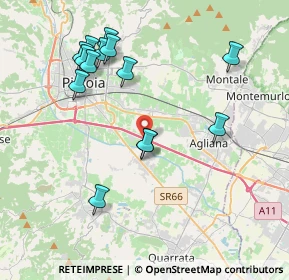 Mappa Via Bottaia, 51100 Pistoia PT, Italia (4.21071)