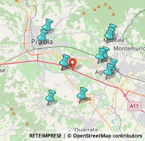 Mappa Via Bottaia, 51100 Pistoia PT, Italia (3.6825)