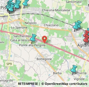 Mappa Via Bottaia, 51100 Pistoia PT, Italia (3.742)