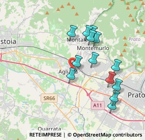 Mappa Via Serragliolo, 51031 Agliana PT, Italia (3.64231)