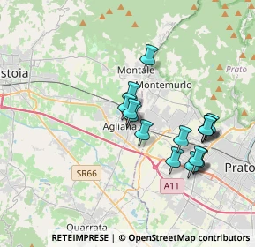 Mappa Via Serragliolo, 51031 Agliana PT, Italia (3.42813)