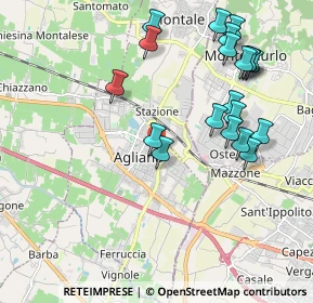 Mappa Via Serragliolo, 51031 Agliana PT, Italia (2.2345)