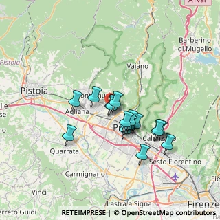 Mappa Via Natisone, 59100 Prato PO, Italia (5.74824)