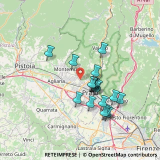 Mappa Via Natisone, 59100 Prato PO, Italia (6.47944)