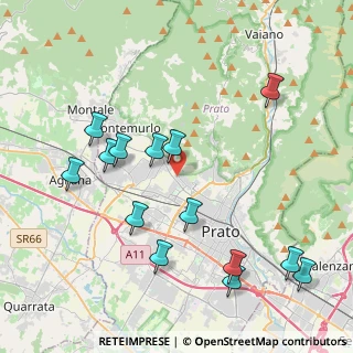 Mappa Via Natisone, 59100 Prato PO, Italia (4.62929)