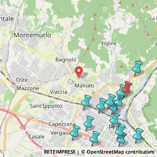 Mappa Via Natisone, 59100 Prato PO, Italia (3.19133)