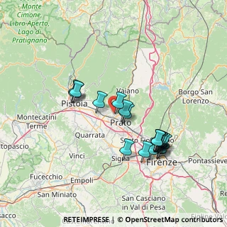 Mappa Via Natisone, 59100 Prato PO, Italia (14.4575)