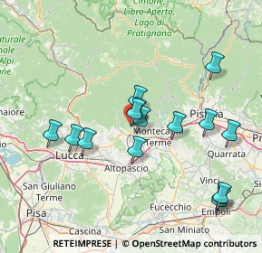 Mappa Via Guglielmo Oberdan, 51017 Pescia PT, Italia (15.24533)